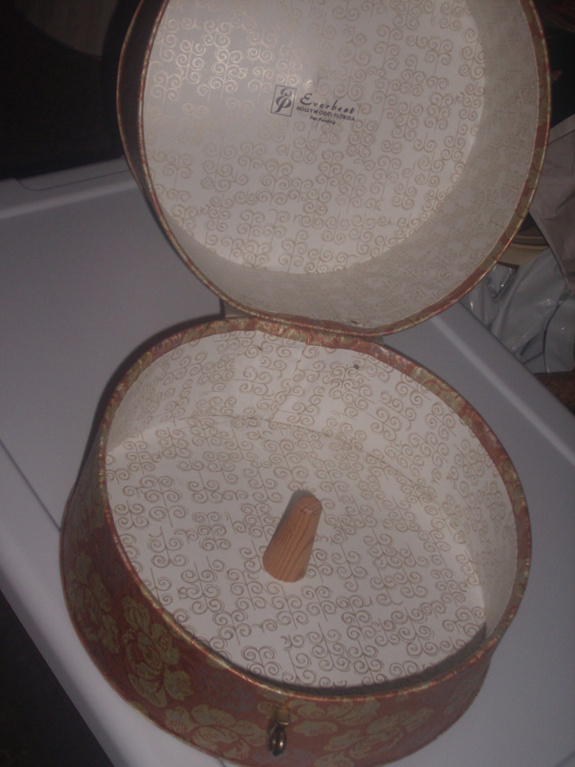 Vintage Vinyl Wig Box Etsy