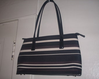 vintage Stripe Handbag