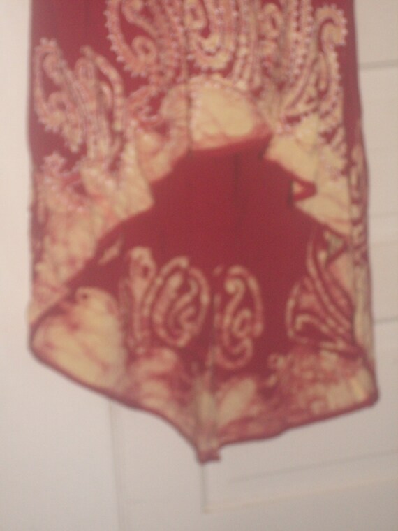 Vintage RAYON BATIK SUNDRESS - image 5