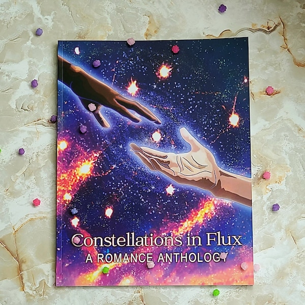 Constellations in Flux Romance Zine | Original character zine, Science fiction zine, short stories, unique art, romance anthology
