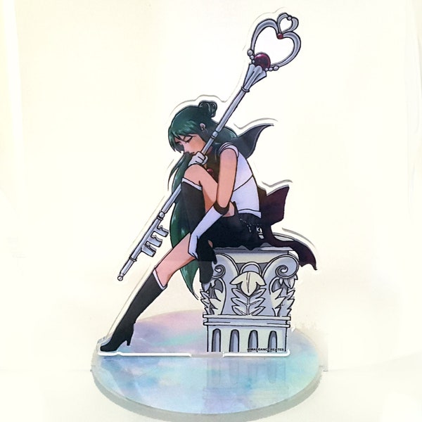 Pluto 'Time is an Endless Pool' 6 inch Acrylic Standee -- Anime, Sailor, acrylic figure, outer senshi, acrylic stand