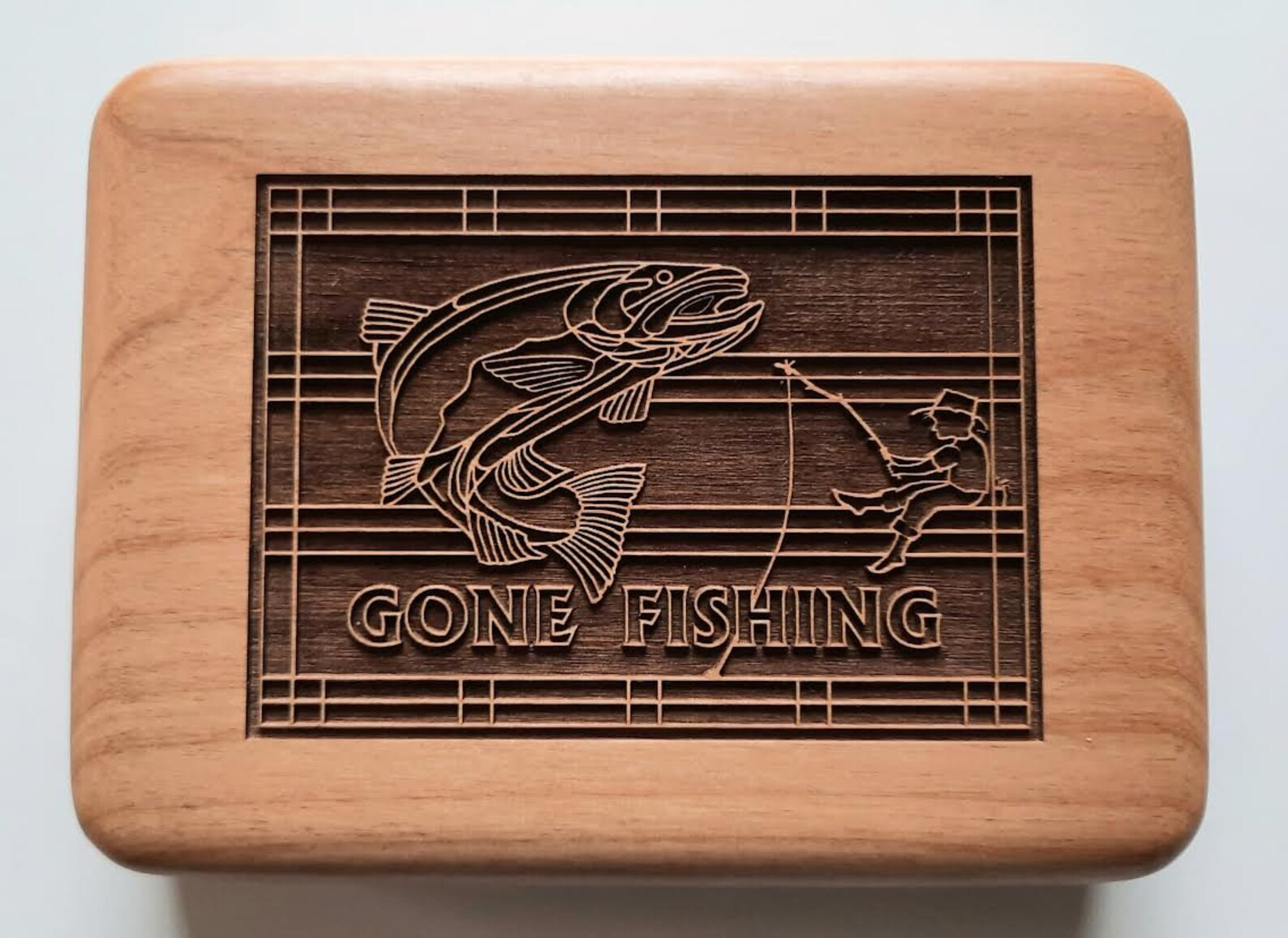 Personalized Fly Fishing Box With Foam Liner Etsy