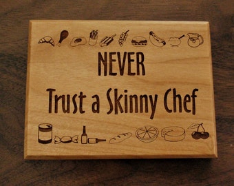 Wood Fridge Magnet 4" x 3" x 3/8"