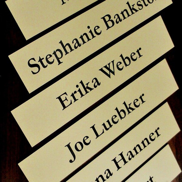 Cubicle Name Plates Etsy
