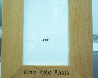 Wedding Picture Frame - Holds 4" x 6" Photo