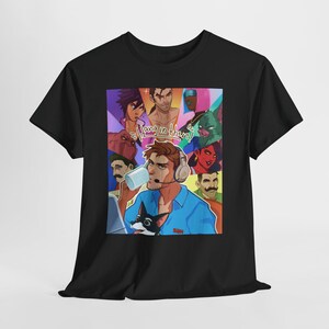 T-shirt Dispatch Robert & Z-Team, T-shirt de jeu vidéo