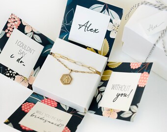 Bridesmaid Proposal Box, Bridesmaid Proposal, Will You Be My Bridesmaid Card, Unique Bridesmaid Proposal Gift, Wedding Party Proposal Box