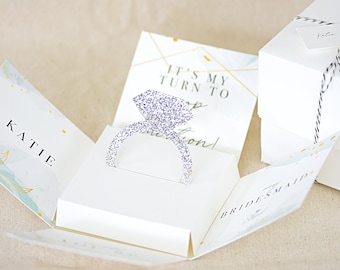 Bridesmaid Proposal Box, Bridesmaid Proposal, Will You Be My Bridesmaid Card, Unique Bridesmaid Proposal Gift, Wedding Party Proposal Box