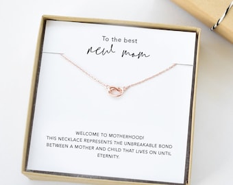 New Mom Gift, First Mother's Day Necklace, New Mom Jewelry, Mother's Day Gift, Mother's Day Gift Personalized, Gift for Mom