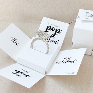 Bridesmaid Proposal Box, Bridesmaid Proposal, Will You Be My Bridesmaid Card, Unique Bridesmaid Proposal Gift, Wedding Party Proposal Box