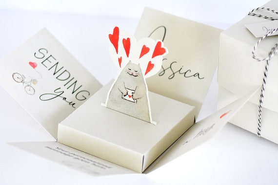 Thinking of You Gift, Just Because Gift, Sending a hug, Get Well Gift, Love Gift, Unique Birthday Card, Sympathy Card, Cheer Up Gift