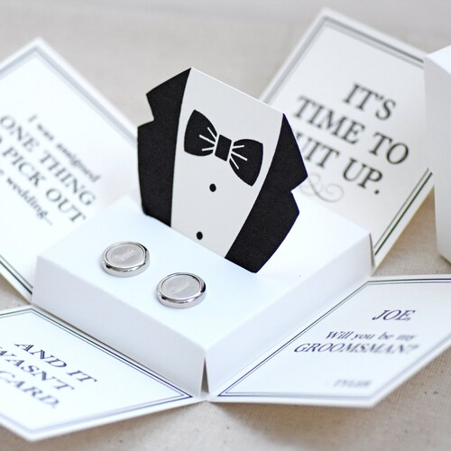 Groomsman Proposal Box Groomsman Proposal Card Funny - Etsy Groomsman Proposal Box Groomsman Proposal Card Funny - Etsy