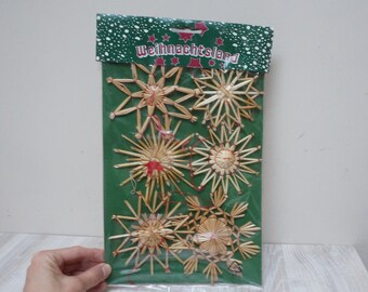 German Straw Star - Etsy