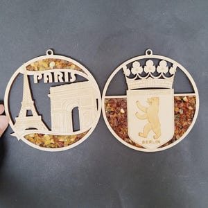 Portachiavi I Love Berlin Con Orso Di Berlino – Souvenir In Metallo, 47 Mm - 3