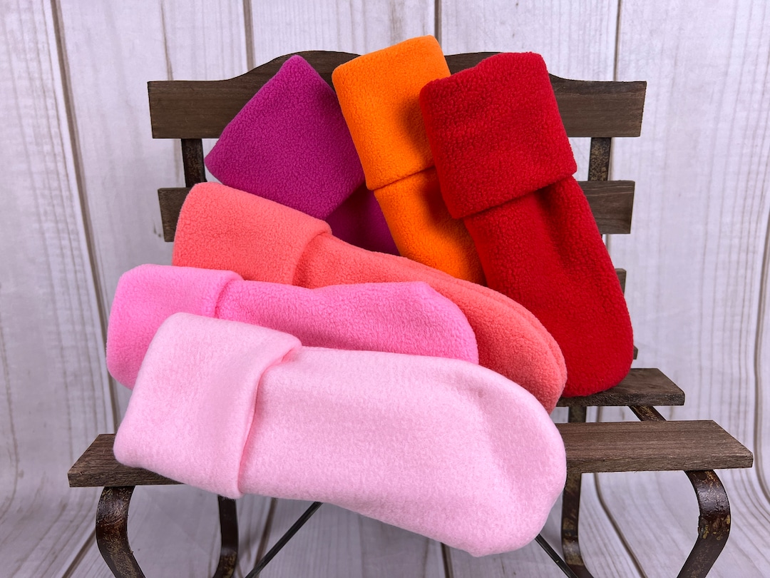 Double Layer Fleece Mittens for Adults and Kidswinter Mittensgift