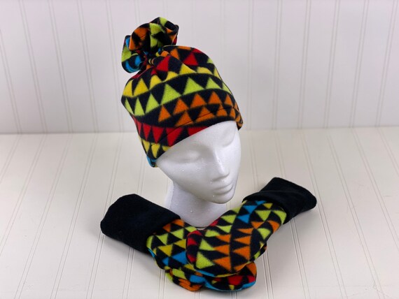Children's winter sales hats and mittens