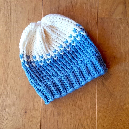 Loom Knit Hat Pattern Video Tutorial Etsy