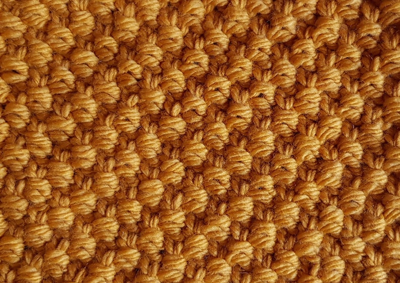 Loom Knit Irish Moss Slouchy Beanie Hat Pattern Video Tutorial image 2