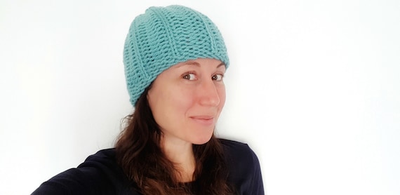 Easy Knitting Loom Hat ⋆ The Stuff of Success