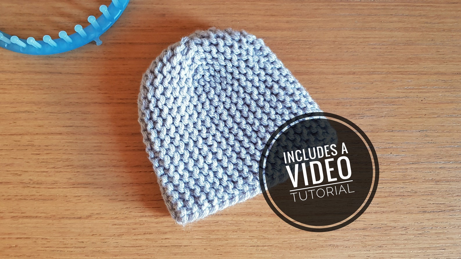 Loom Knit Fitted Cloche Hat Pattern + Video Tutorial - Etsy