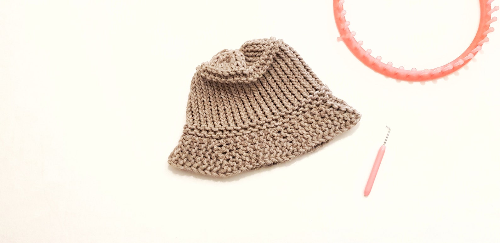 Loom Knit The Bucket Hat Pattern Video Tutorial Etsy