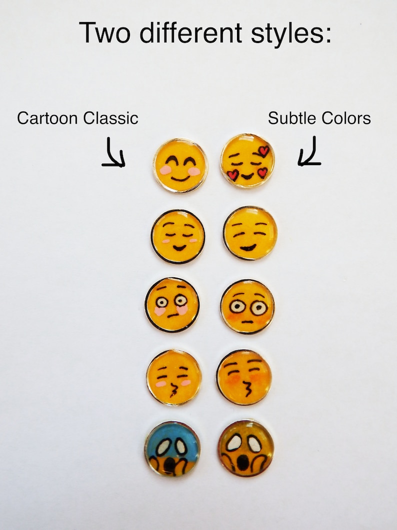 Funny Stickers Sad Sticker and Smile Sticker Emoji Stickers 3D Stickers for Scrapbooking