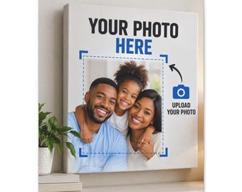 Personalized Photo Canvas | Custom Picture Wall Art | Your Photo on Canvas | Custom Canvas Print