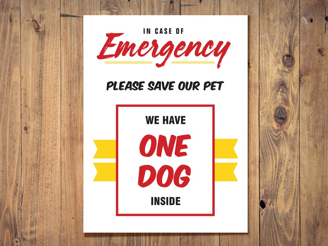 Save Dog Sticker SAVE OUR PET Vinyl Decals - Weatherproof Stickers for Pet, Cat, and Dog ...