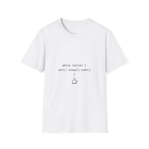 While Alive Code Humor T-Shirt