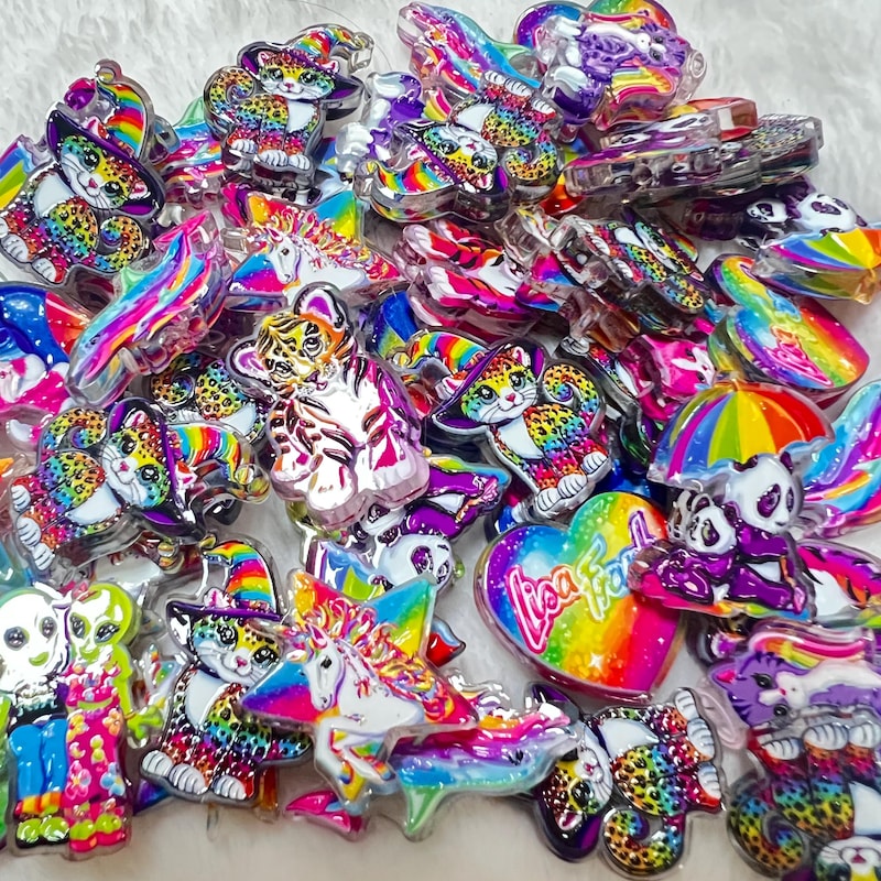 Keychains Lisa Frank - Etsy