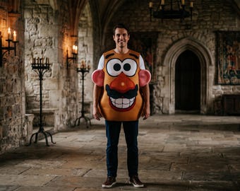 Mr & Mrs Potato Head Costume, Couples Halloween Costume, Funny Potato Costume, Matching Couple Costume, Halloween Party Outfit, Cosplay