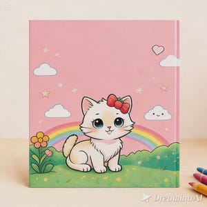 cat coloring book
coloring for kids
white cat pages
kawaii cat book
kitten coloring
kids activity book
cute cat artwork
screen free play
creative kids gift
feline coloring
120 page book
quiet time activity
cat lover gift