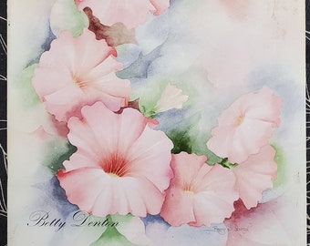 Ein Garten Aquarelle Buch von Betty Denton Book