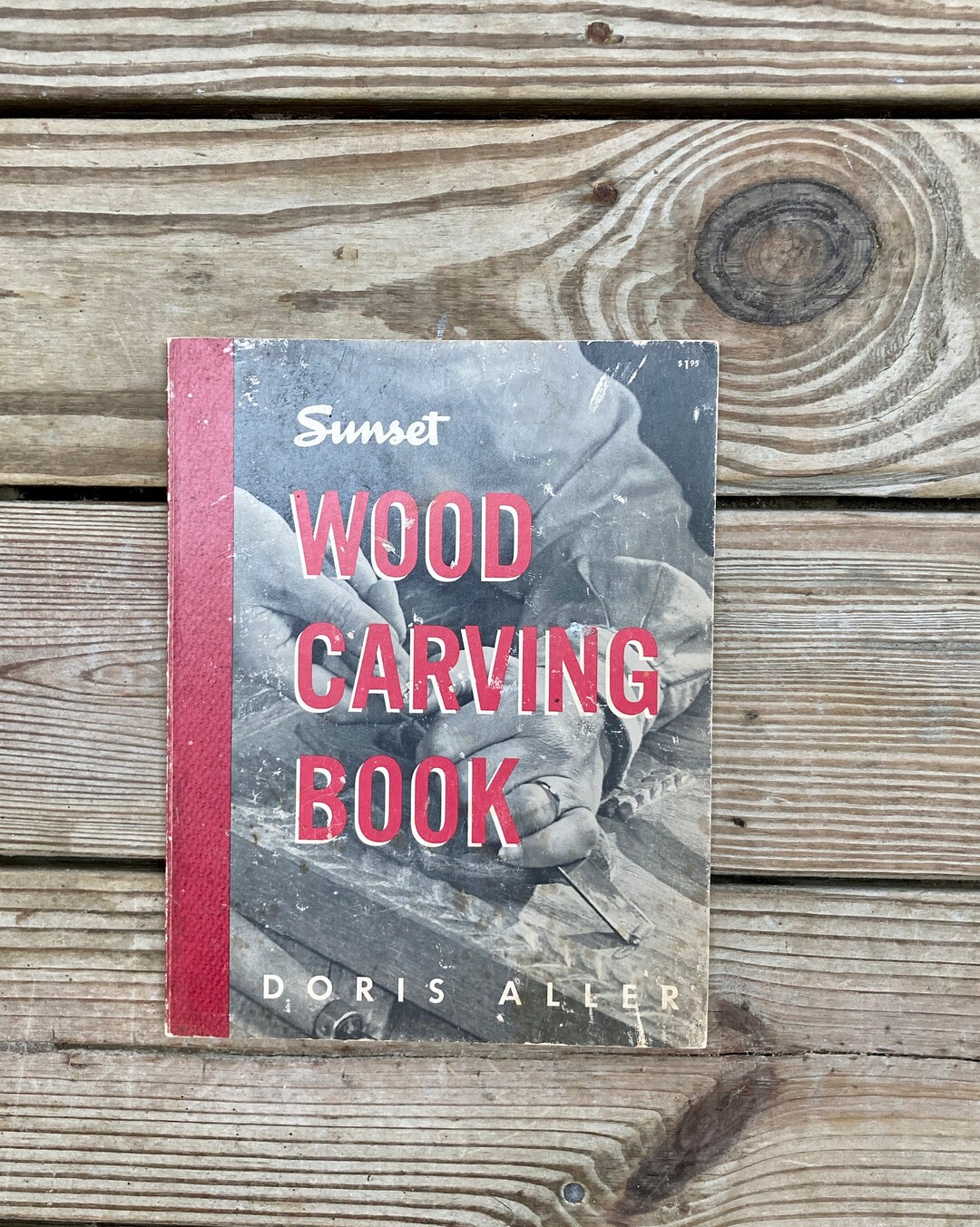 1964 Sunset Wood Carving Book Illustrated Vintage Book Doris Etsy