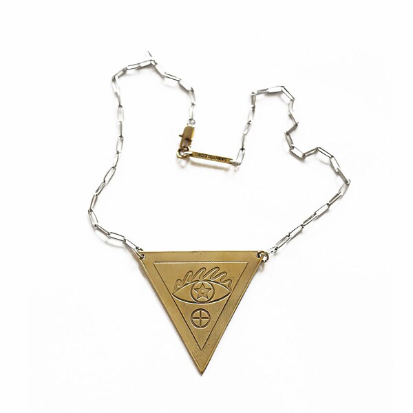 ON SALE Evil eye  necklace