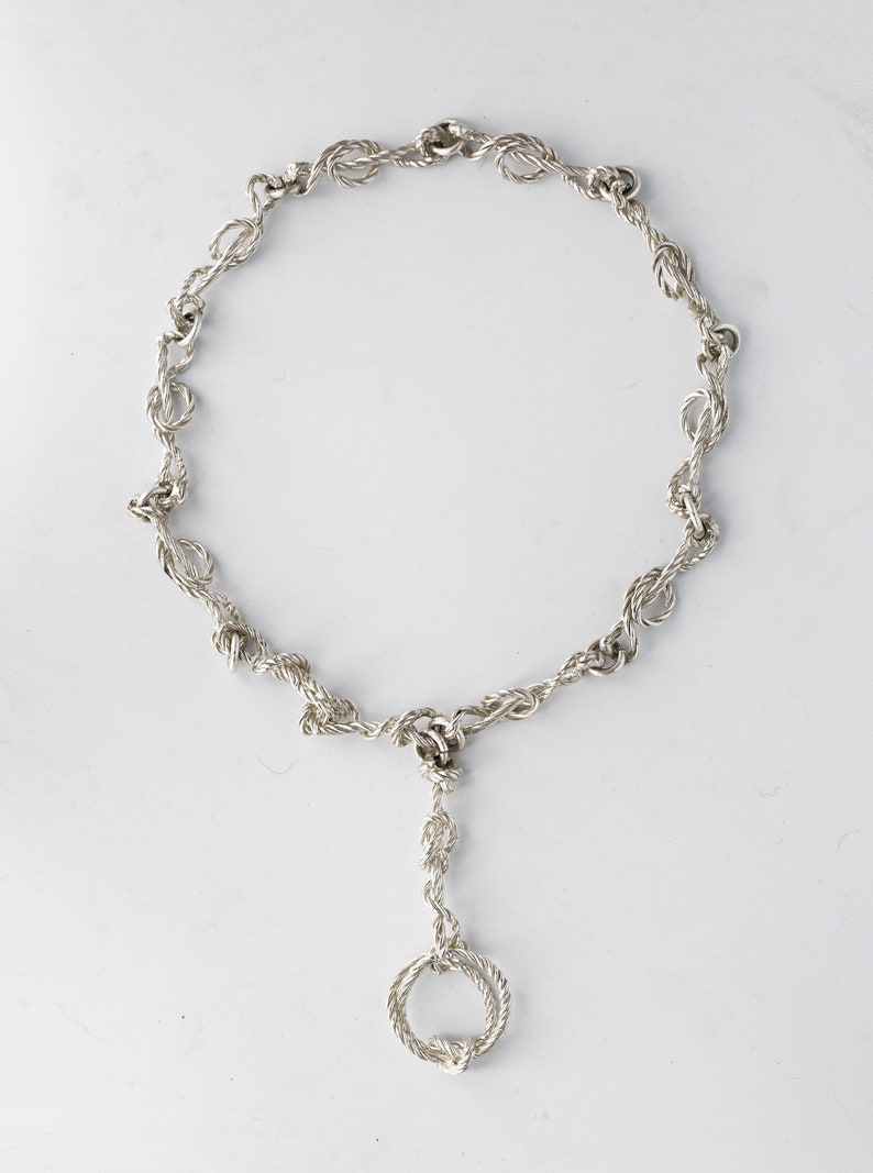 L34 lariat necklace image 2