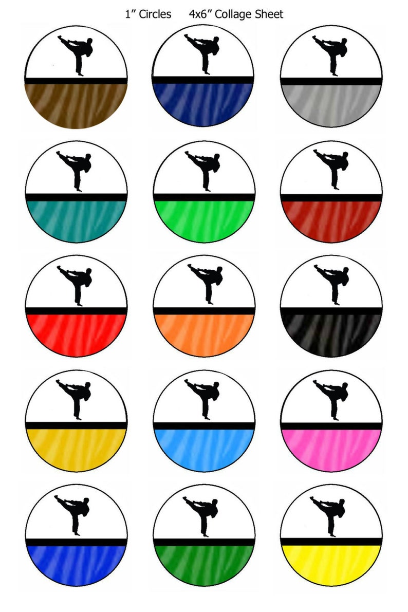 Personalized Martial Arts Water Bottle Tag Male or Female gym water bottle PLAIN or GLITTER coach water bottle drink tag bottle label karate
