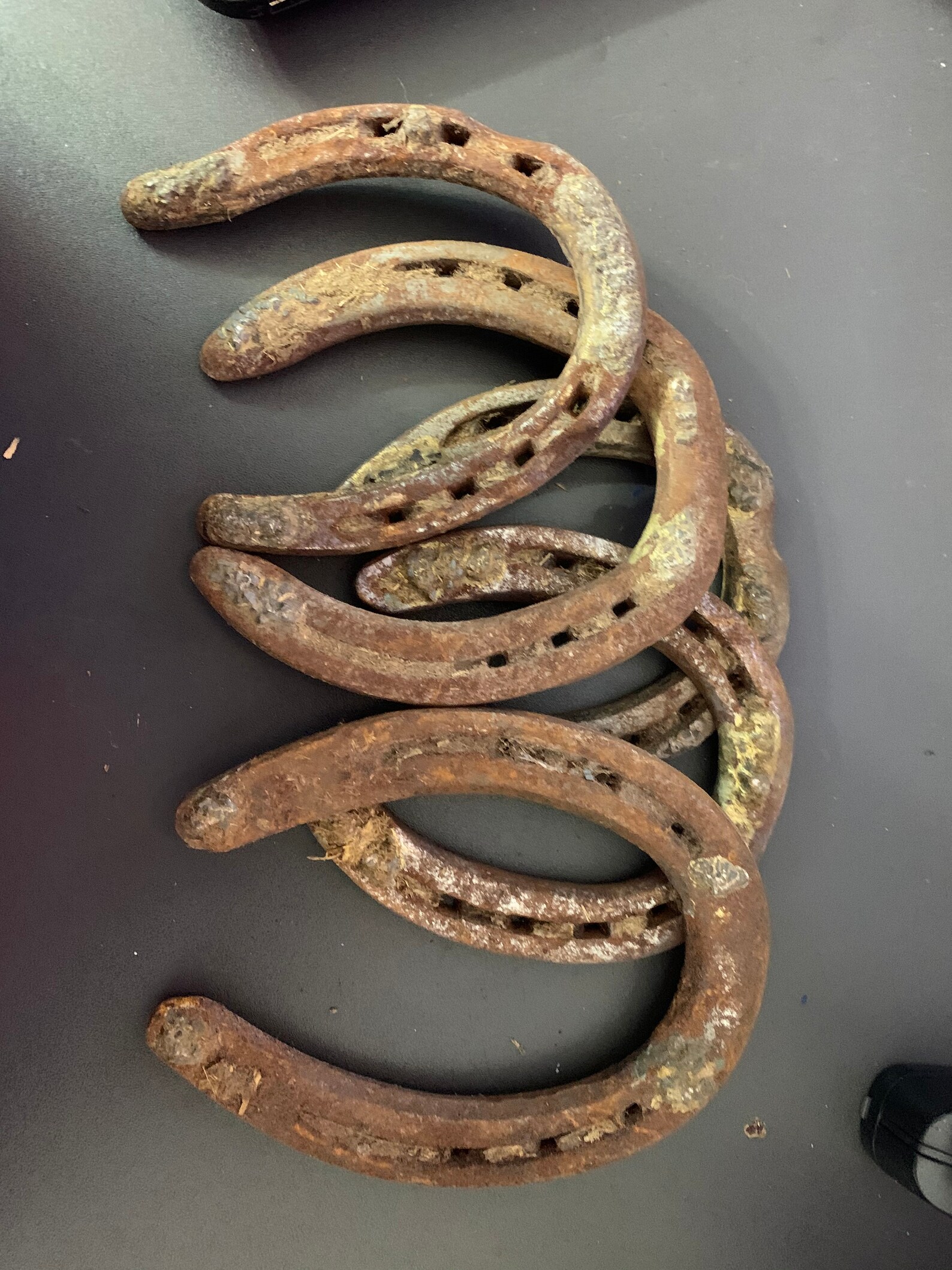 RTS Used Horseshoe Barn Decor Rustic Horseshoe Man Cave Garage Etsy