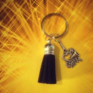 1 Cheer Tassel Keychain cheer gifts, cheer, cheerleading gift, cheerleading keyrings, team gift cheerleader gifts cheer instuctor coach