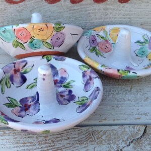 Ring holder, jewelry dish