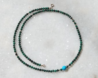 gem beaded necklaces