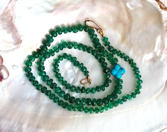 gem beaded necklaces