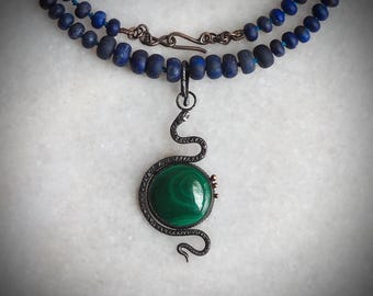 The Healer Serpent Necklace