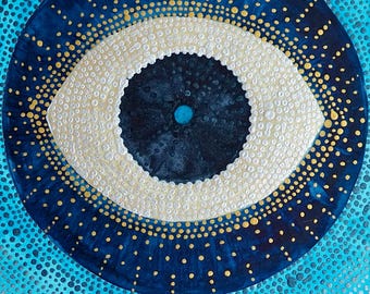 ALLis STARDUST: Awakening Original 4"x 6" Small Watercolor Painting