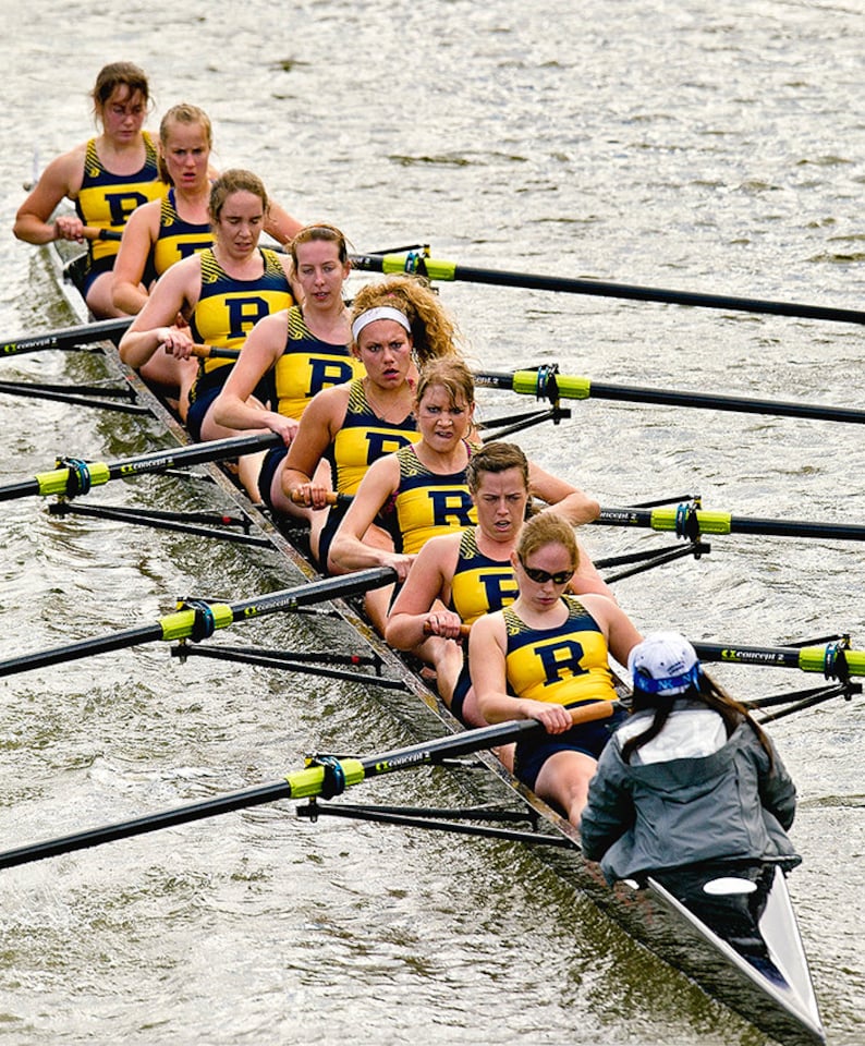 Rowing University of Rochester Womens Eight Crew Photographic Fine Art