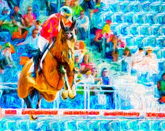 Crown Prince Horse Art Giclée Fine Art Print - Etsy
