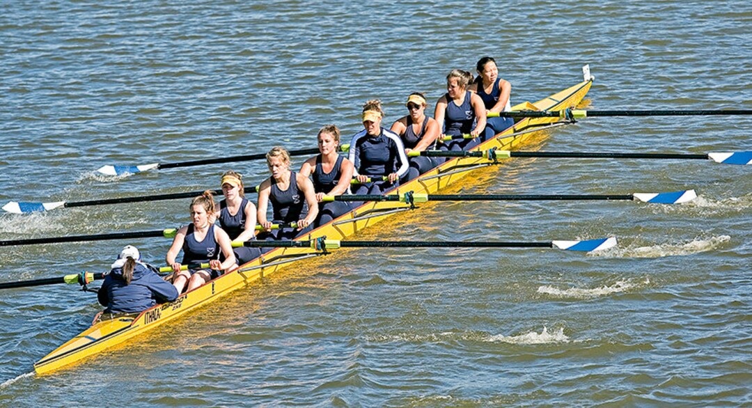 Rowing Crew Ithaca College Womens Eight Photograph Fine Art Print Head