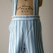 Reviewed by Anonymous reviewed Boys Suspender Shorts with  Light Blue and White Stripes - sizes 12 and 18 months