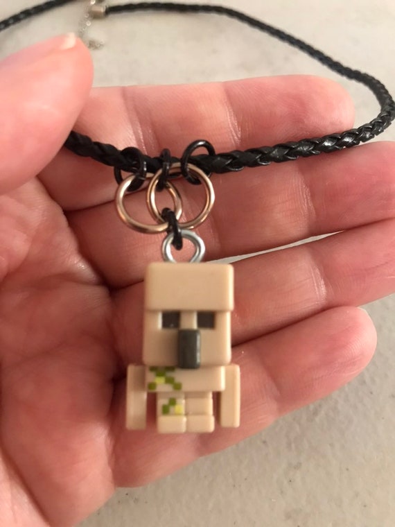 Minecraft-Eisen Golem Mini Figur Charakter Halskette 