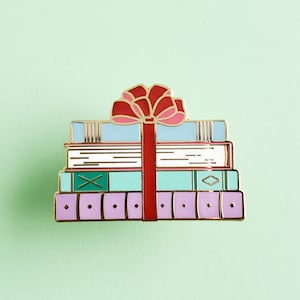 Books are a Gift Enamel Pin